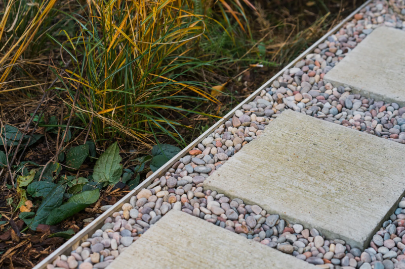 RainEdge premium edging reduces risk of waterlogging