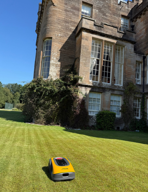 STIGA technology enhances Glenapp Castle’s legendary gardens