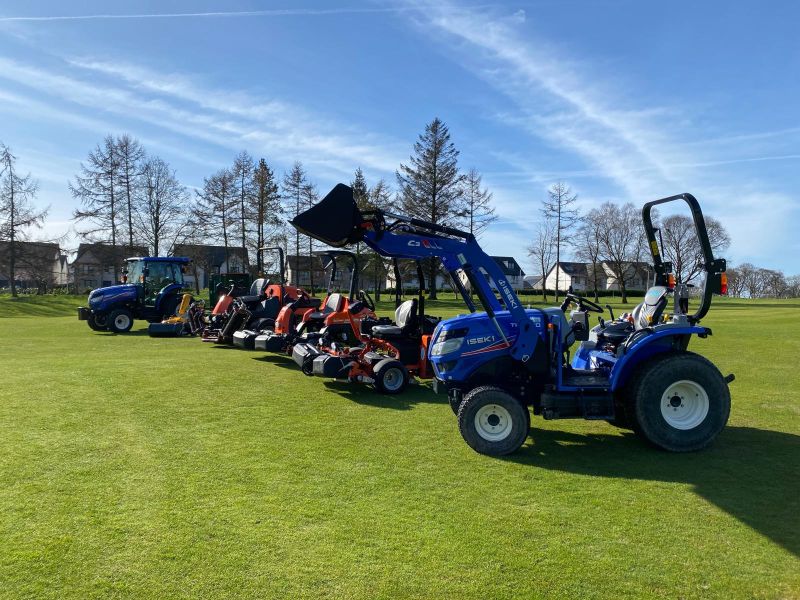 Bearsden GC project success followed by major machinery investment with Fairways GM