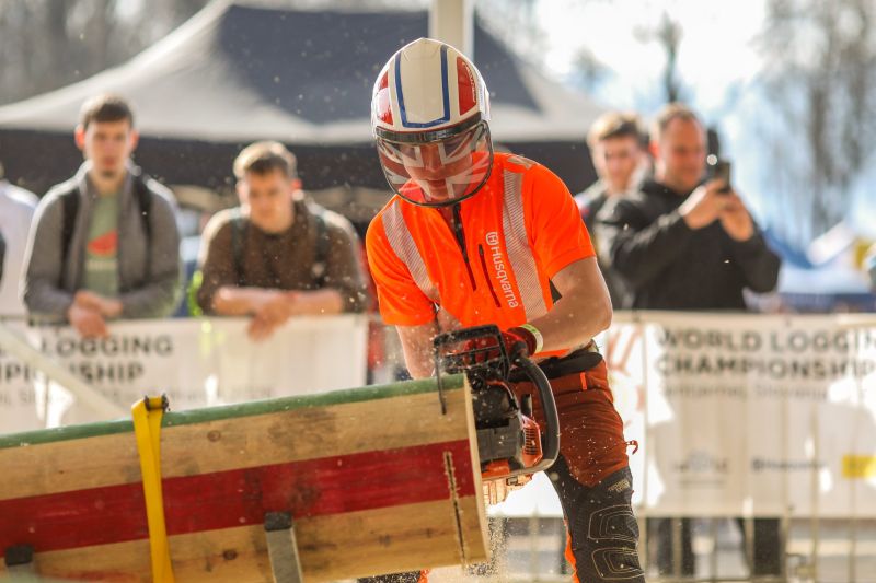 Husqvarna supports chainsaw excellence during the World Logging Championships 2026