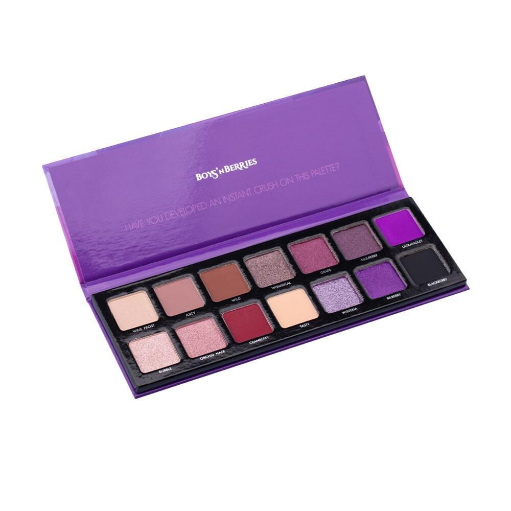 Paleta farduri Boys`n Berries 14K Pro Eyeshadow Palette Crushed Berries