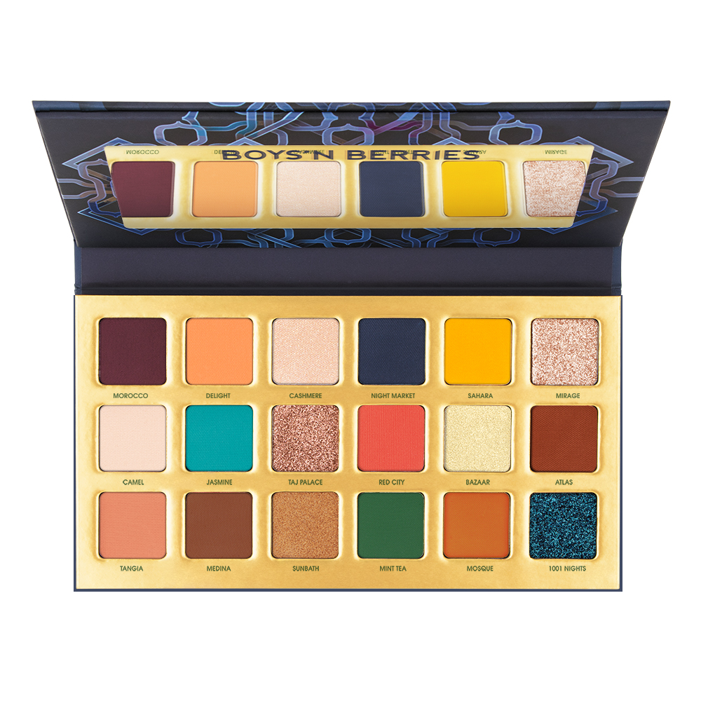 Paleta de machiaj Boys`n Berries Follow me to Marrakech Eyeshadow
