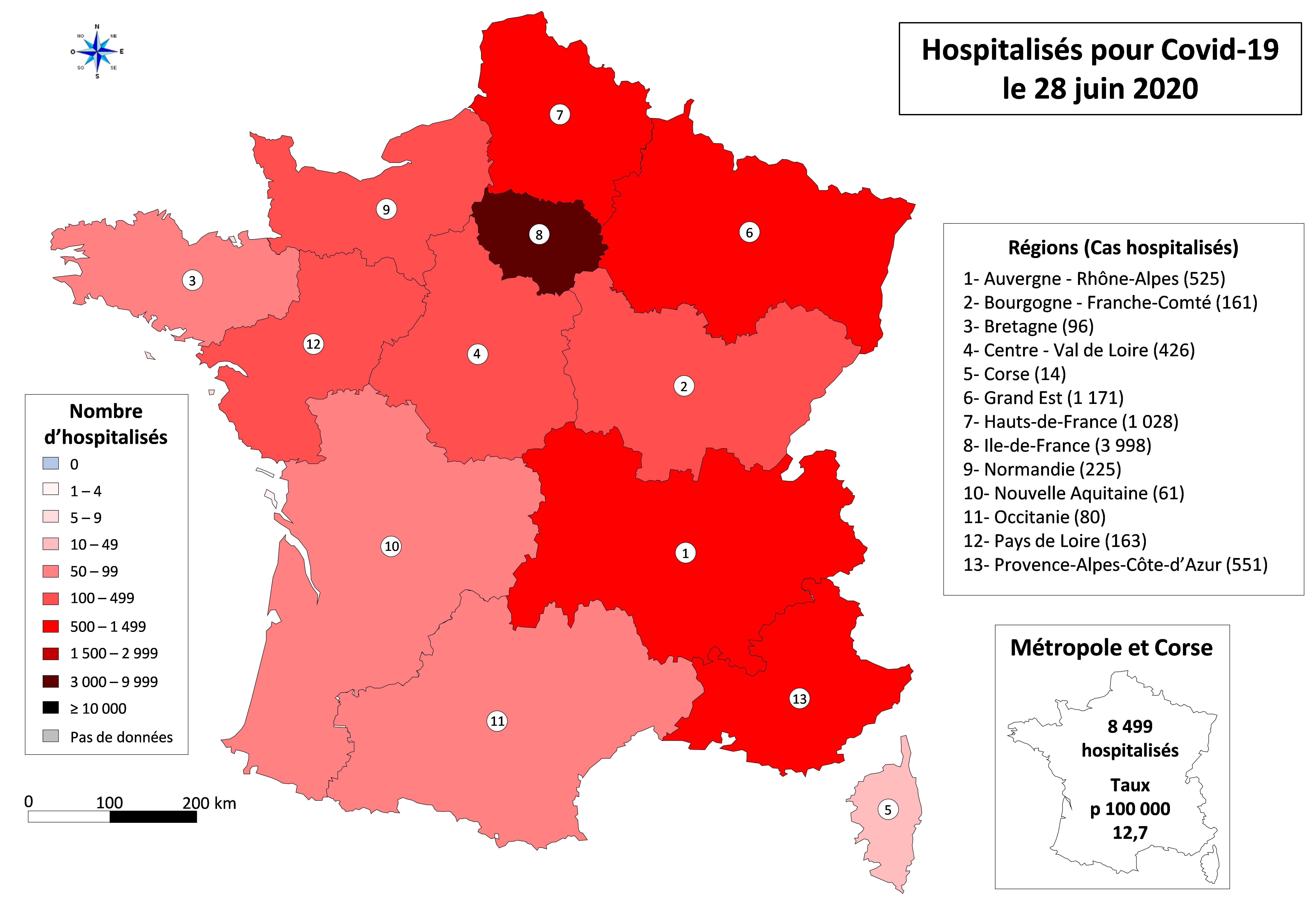 Situation hebdomadaire de la pandémie de COVID19 N° 8 10 juillet 2020