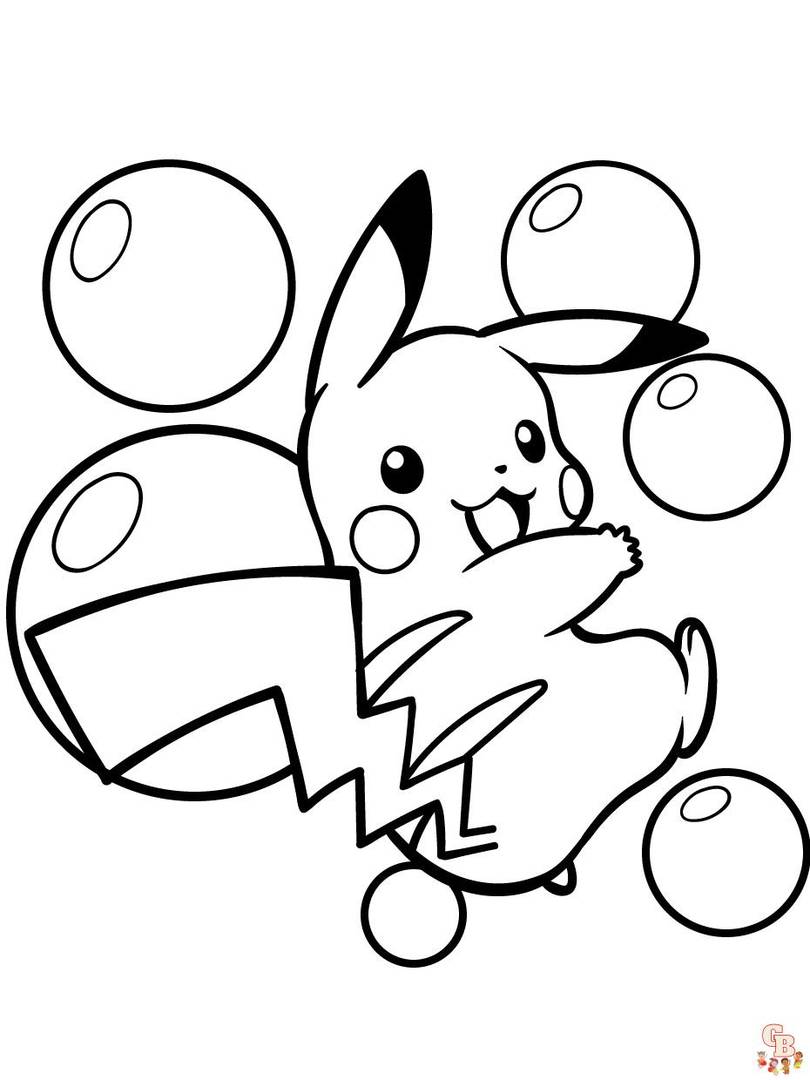 Trainer's Quest Gotta Catch 'Em All! Pokemon Coloring Pages Tickets