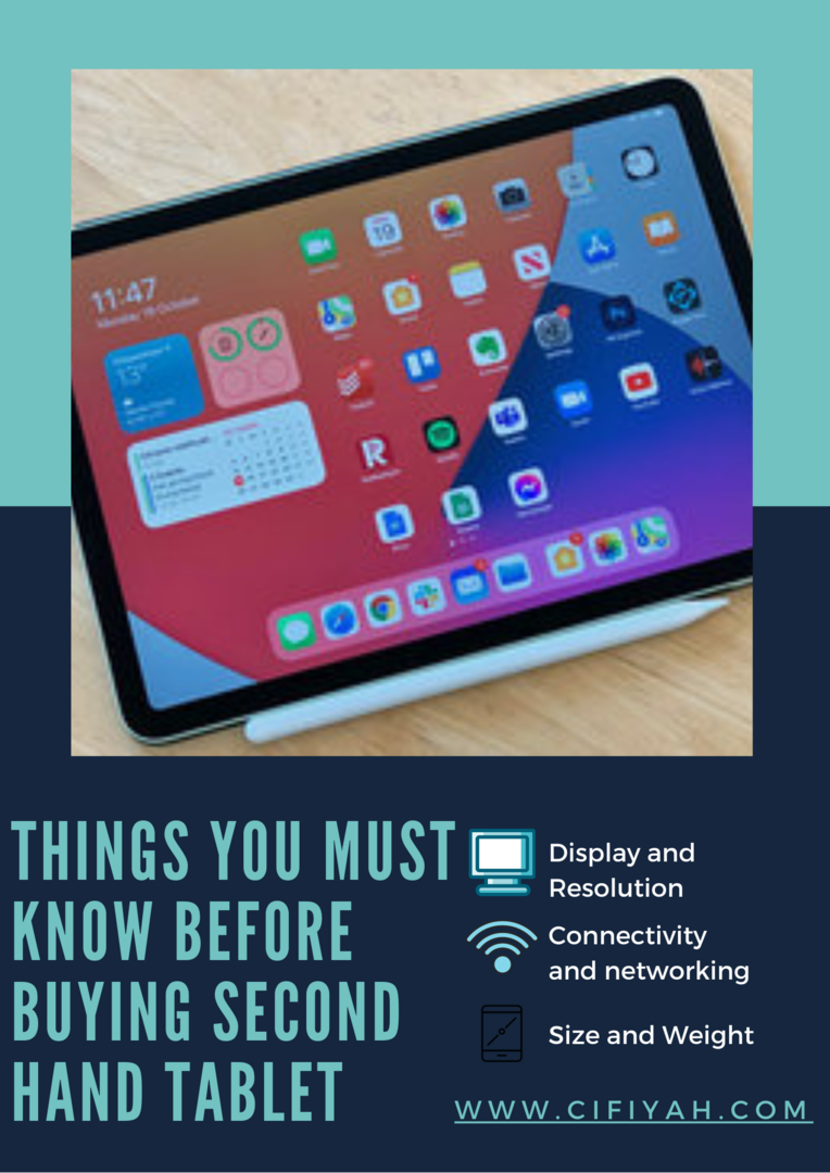 Things you must know before buying a second hand tablet online Tickets