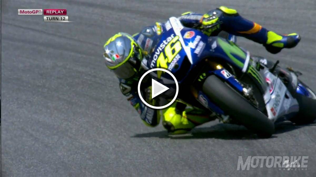 Valentino Rossi Mugello 2015 caida