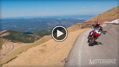 Vídeos EICMA: Ducati 2016 9 New Multistrada 1200 Pikes Peak. Where the road ends and beyond