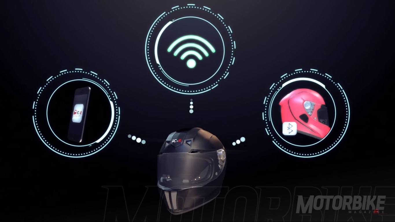 iCR ¿El casco de moto más inteligente del mundo? Motorbike Magazine