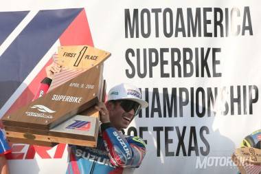 Toni Elías gana en MotoAmerica