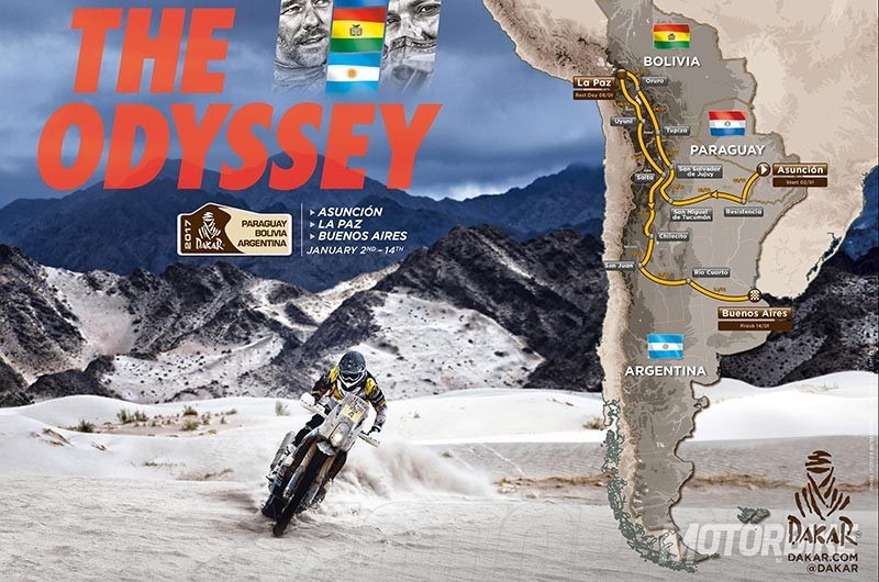 Dakar 2017: Paraguay entra en el recorrido por primera vez 3 dakar-2017