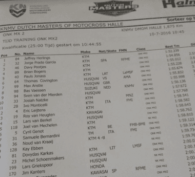 Tiempos Halle - Motorbike Magazine