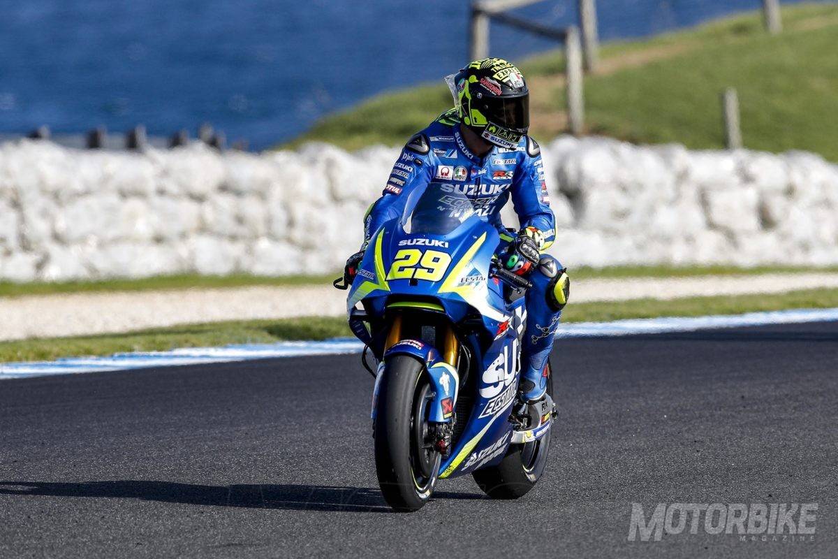 MotoGP 2017 Test Phillip Island Alerones Suzuki_01