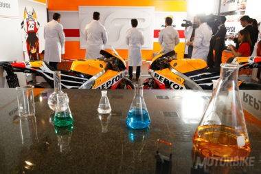 Aceite de moto: De MotoGP a las motos de calle 3 REPSOL CTR evento con medios 08 de marzo de 2016