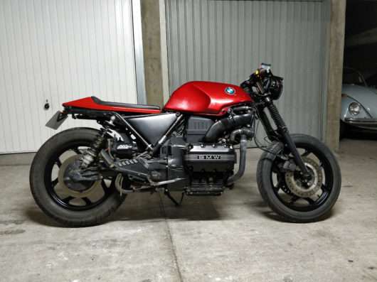 Sorprendente Transformación De Una Bmw K75 Cafe Racer Bmw K75 Cafe Racer
