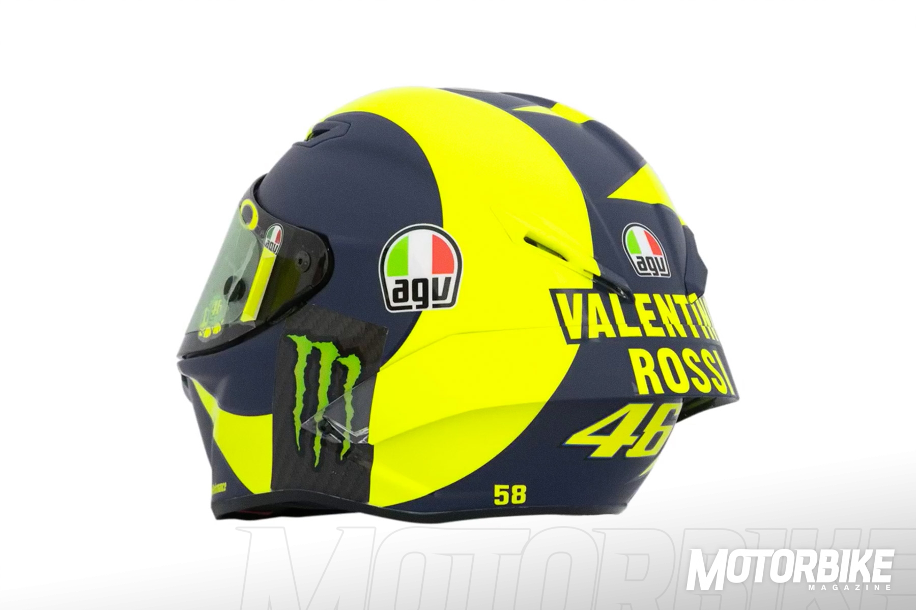 Casco Valentino Rossi: presentado su nuevo AGV para MotoGP 2018