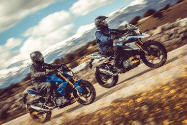 BMW G 310 GS BMW G 310 R comparativaMBK004