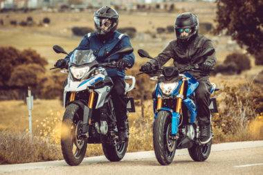 BMW G 310 GS BMW G 310 R comparativaMBK010