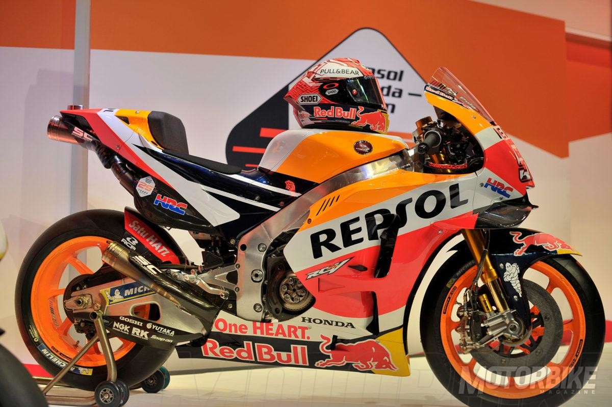 Un Primer Vistazo A La Nueva Honda RC213V, La Moto Con La Que Marc Marquez Quiere Reconquistar Motogp 2022