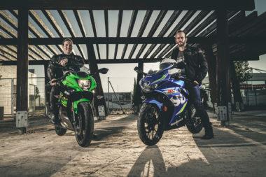 Kawasaki Ninja 125 vs Suzuki GSX R 125 88