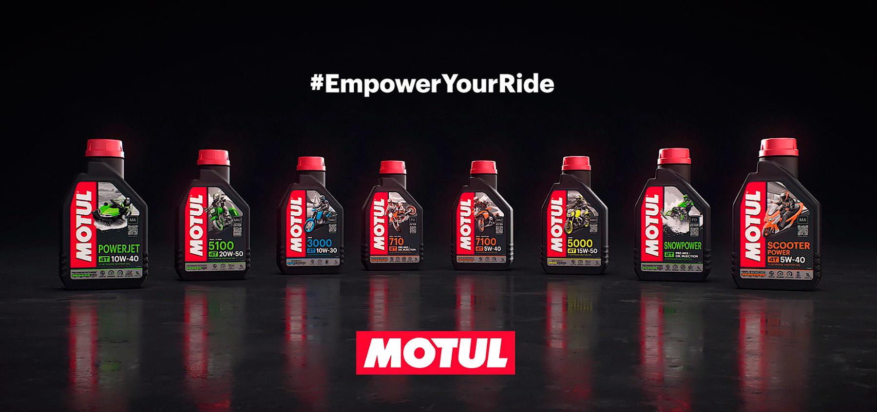 Motul presenta una nueva imagen para su gama Powersport - Motorbike ...