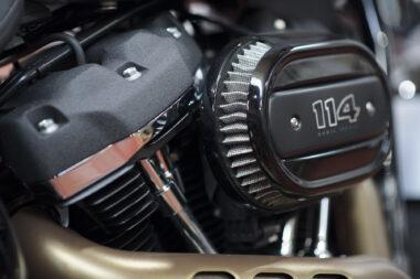 Harley Davidson Softail Fat Bob 114 detalles 11