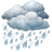 Heavy rain