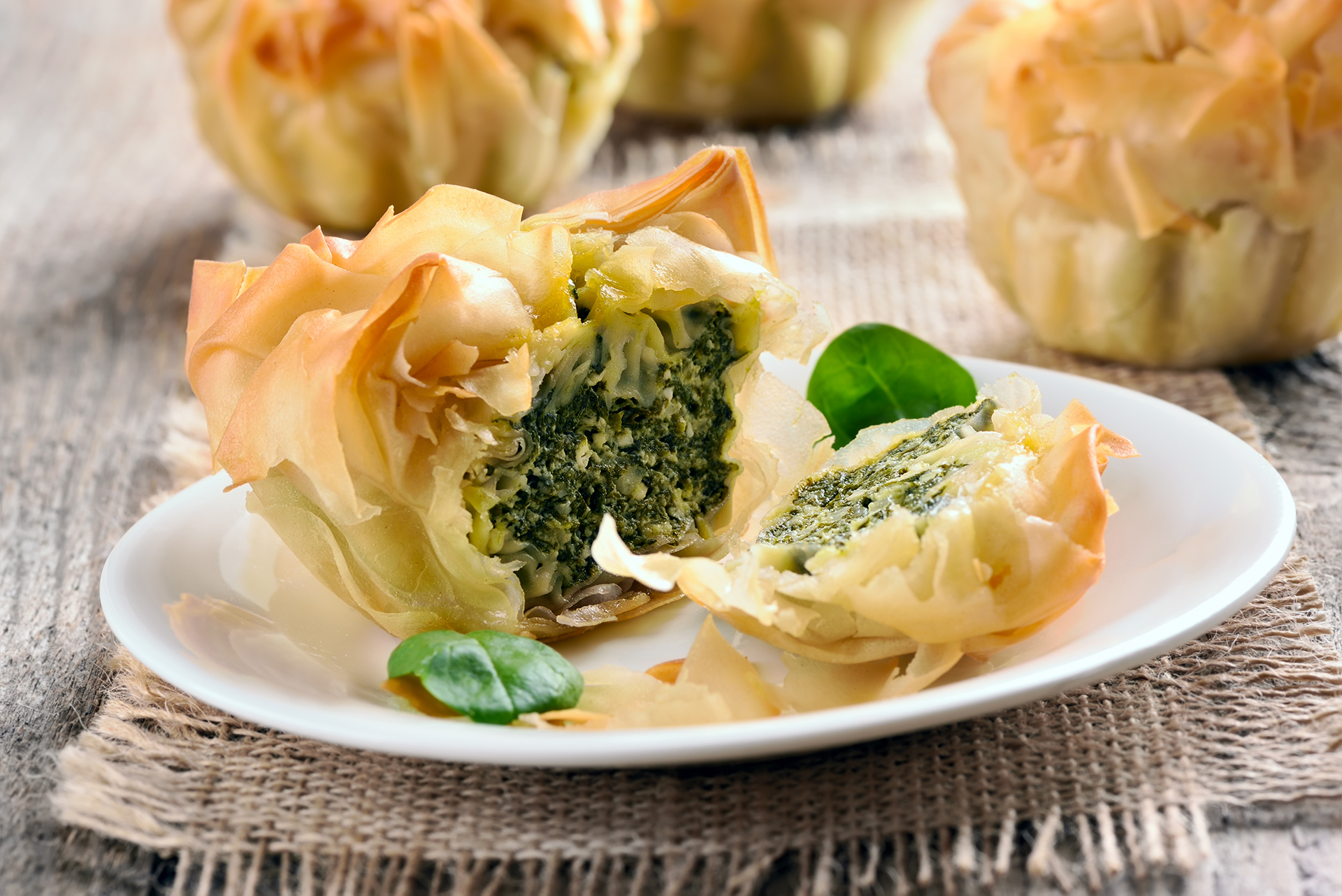 Spinach Parcels Wewalka