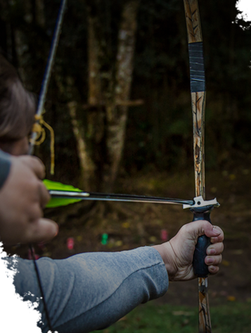guy shooting clay targets