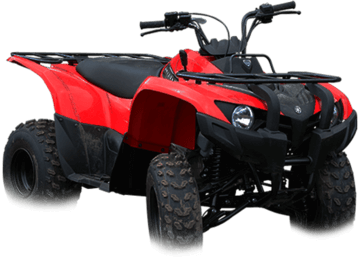 red quad bike