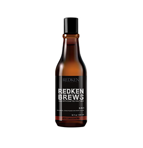Redken Brews 3 em 1 Shampoo | 300ml