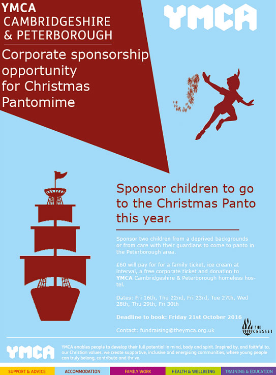 Sponsor a child to experience the magic of Panto this Christmas!