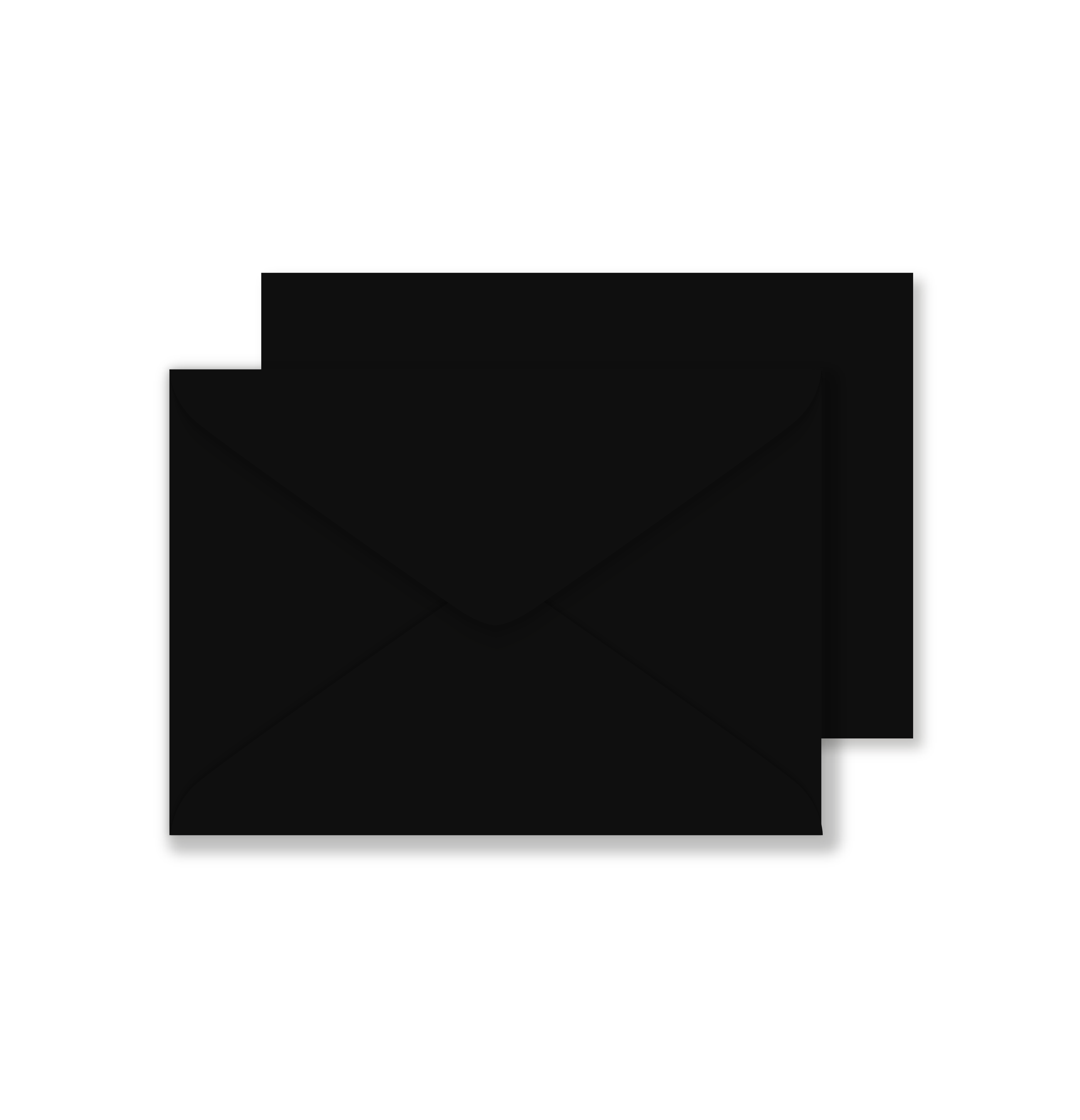 C6 Black Envelope 100gsm (114mm x 162mm)