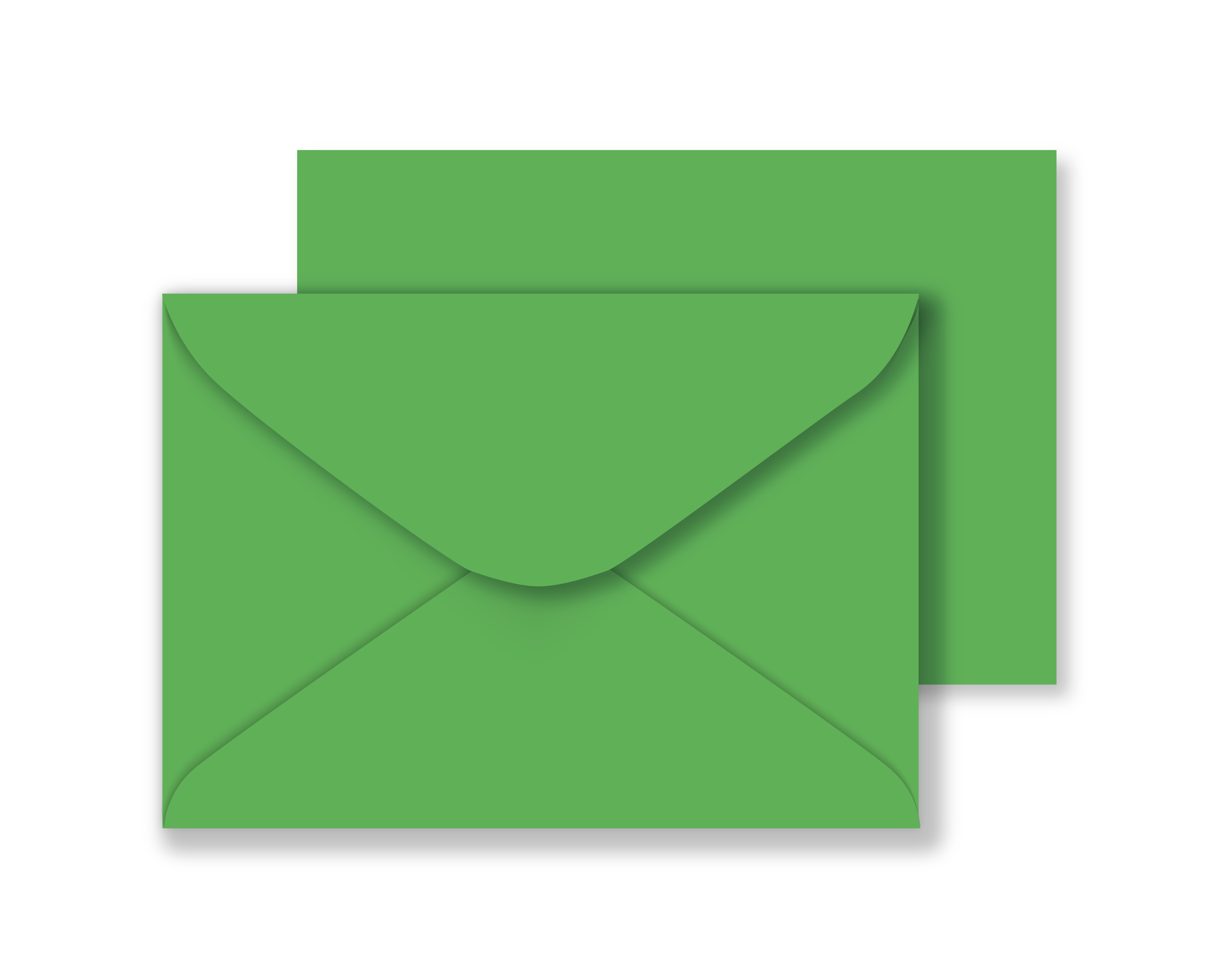 C6 Xmas Green Envelopes 100gsm (114mm x 162mm)