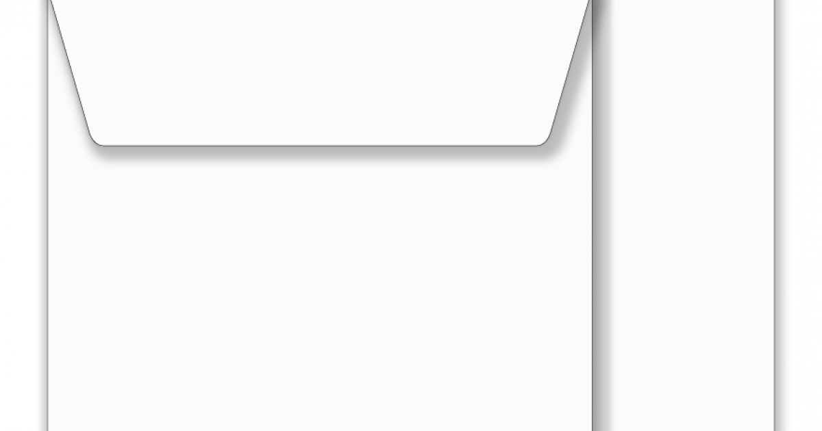 Essentials White Square Envelopes 190mm x 190mm
