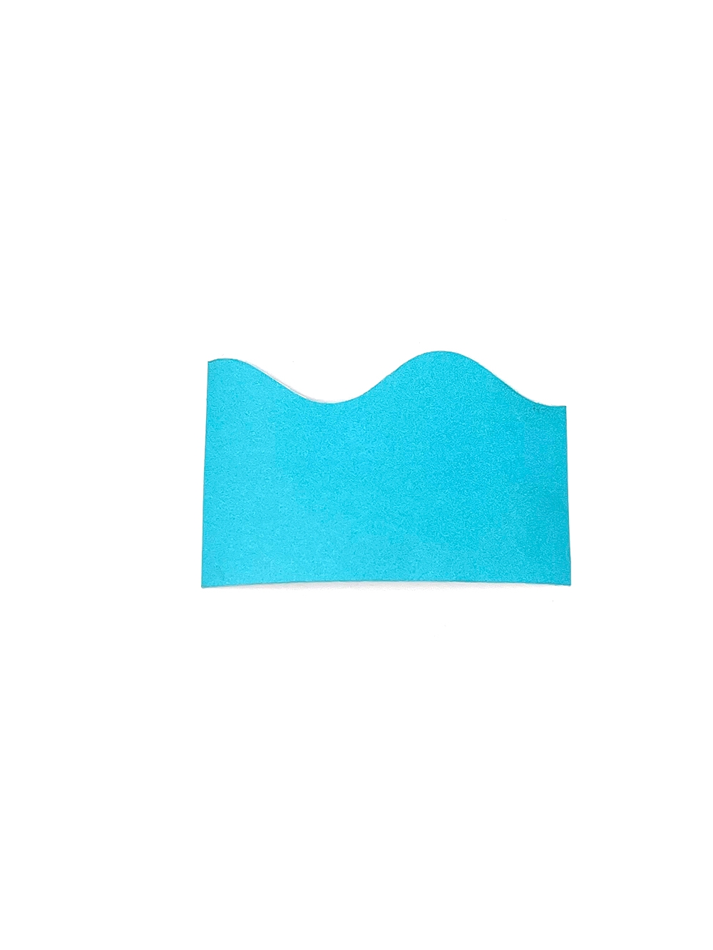 Fadeless Scalloped Border Roll 57mmx15m Azure