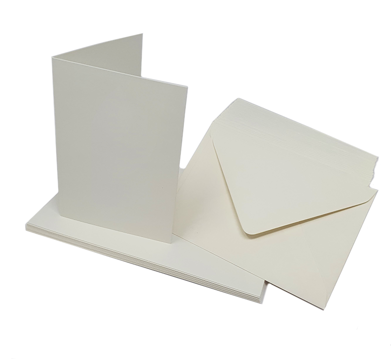 Gesso Materica Double Sided 250gsm Card Blanks and Envelopes