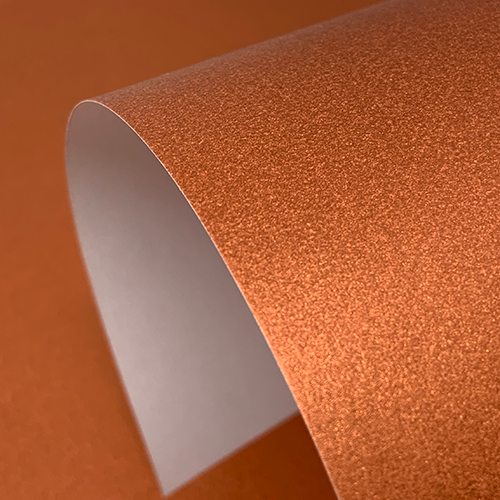Copper Pure Pearl Single Sided Paper 100gsm