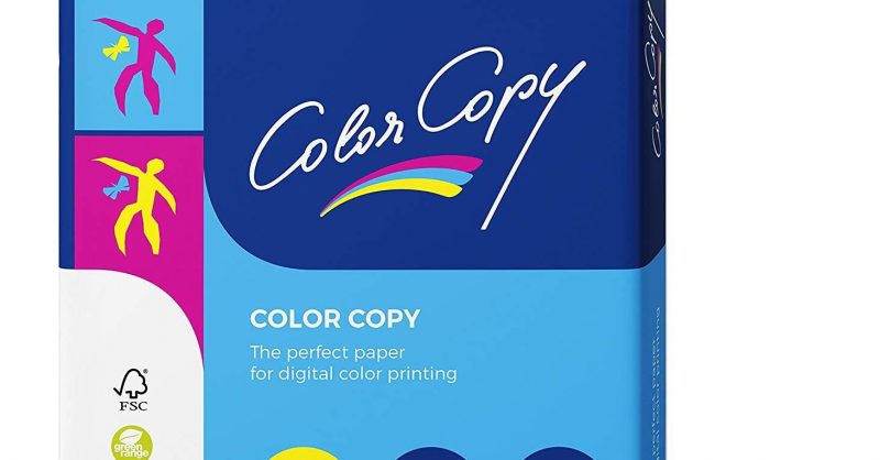 Papier ColorCopy Mondi 100g/m² Format A5 - 5000 Feuilles Pour Imprimante Laser Et Jet D'encre - 3