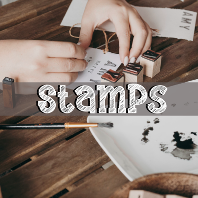 Small banner stamps 3x