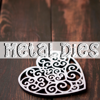 Small banner metal dies 3x
