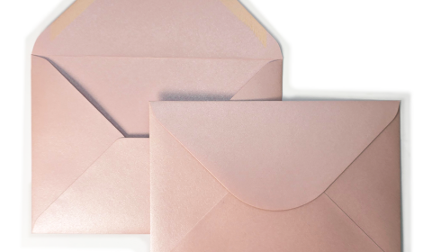 C5 Misty Rose Sirio Pearl Envelopes 125gsm