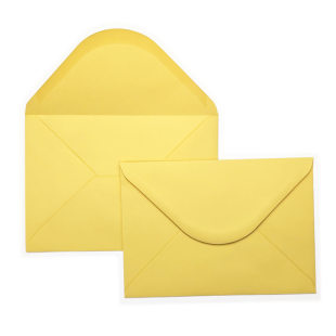 C5 Woodstock Giallo Envelopes 110gsm (162mm x 229mm)