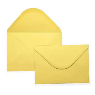 C5 Woodstock Giallo Envelopes 110gsm (162mm x 229mm)