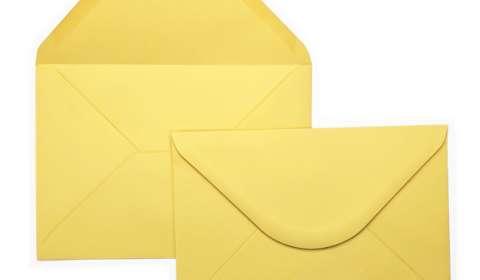 C5 Woodstock Giallo Envelopes 110gsm (162mm x 229mm)
