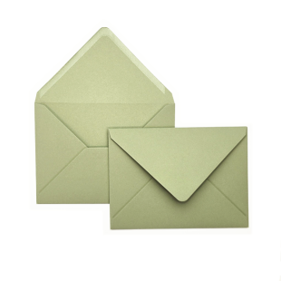 1000 Wholesale 5"x7" Materica Verdigris Envelopes 120gsm (133mm x 184mm)