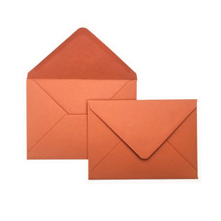1000 Wholesale 5"x7" Materica Terra Rossa Envelopes 120gsm (133mm x 184mm)