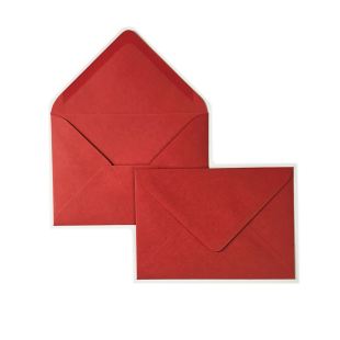 C6 Sirio Colour Lampone Envelopes 115gsm