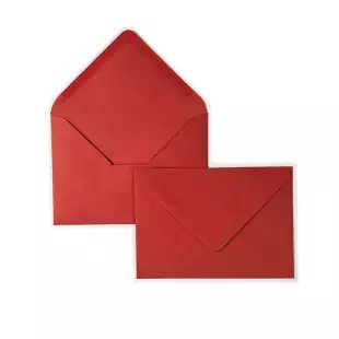 C6 Sirio Colour Lampone Envelopes 115gsm