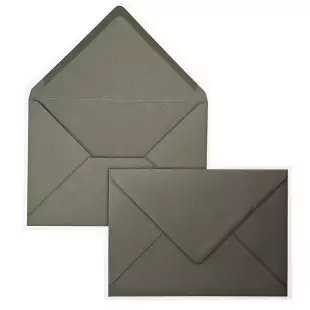 C5 Sirio Colour Antracite Envelopes 115gsm (New Style)