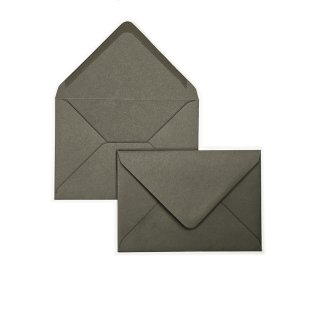 C6 Sirio Colour Antracite Envelopes 115gsm